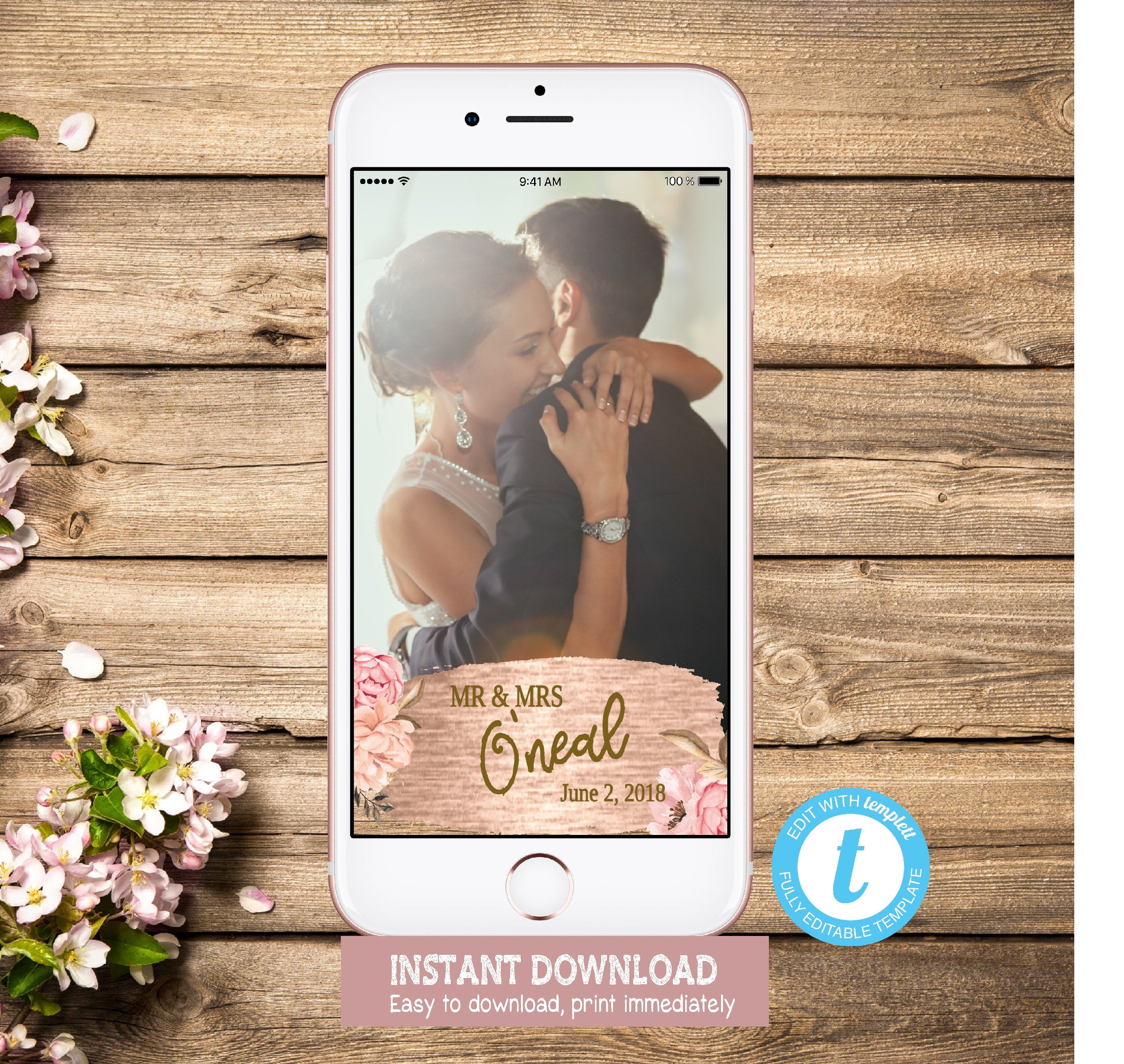 Wedding snapchat filter template 60 photos