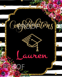 Graduation Ultimate Package! Party Decor | Photo Invite | Chalkboard | Snapchat Filter | Congrats, Advice, Tassel Worth Hassle, Selfie Frame