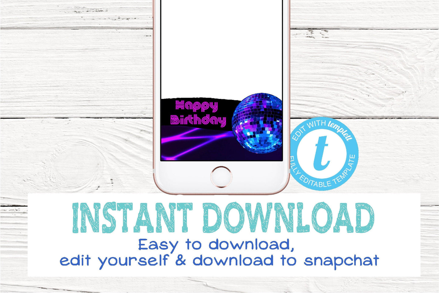 Disco Birthday Snapchat filter,  Dance Party Geofilter | Edit Disco Dance Party Snapchat Geofilter | Party | 80' disco | INSTANT DOWNLOAD