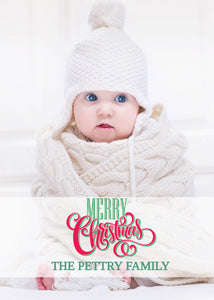 Oh What Fun Christmas Card with Photos, Photo Christmas Card, Merry Christmas, Happy Holidays, Printable Christmas Card, Editable Xmas Card