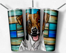 Load image into Gallery viewer, Jack Russell Terrier Dog Stained Glass