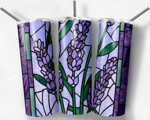 Lavender Stained Glass