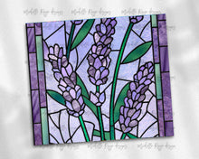 Load image into Gallery viewer, Lavender Stained Glass