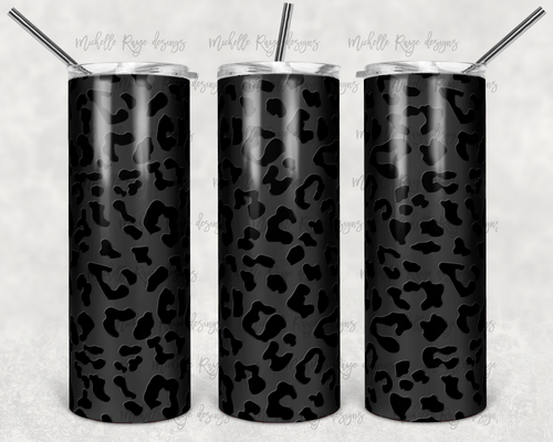 Leopard Matte Black Shiny