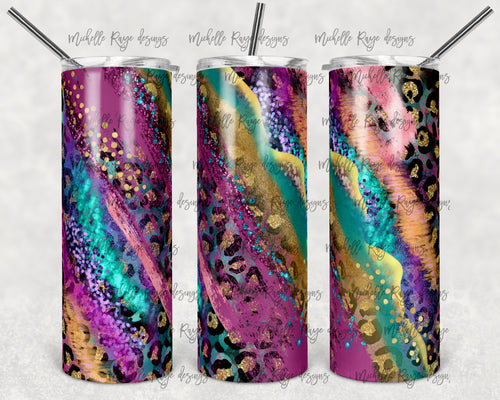 Leopard Shiny Pink Milky Way