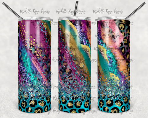 Leopard Shiny Pink Milky Way
