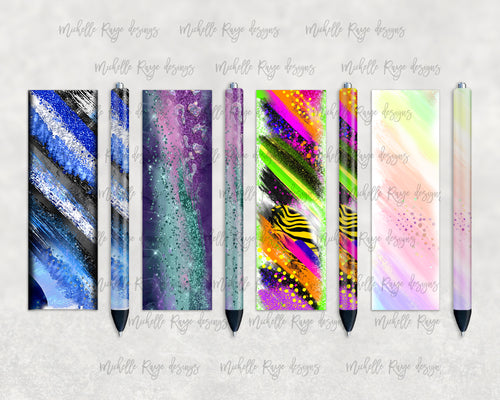 Milky Way Epoxy Pen Wraps Set