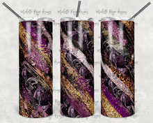 Load image into Gallery viewer, Purple and Gold Glitter Halloween Milky Way
