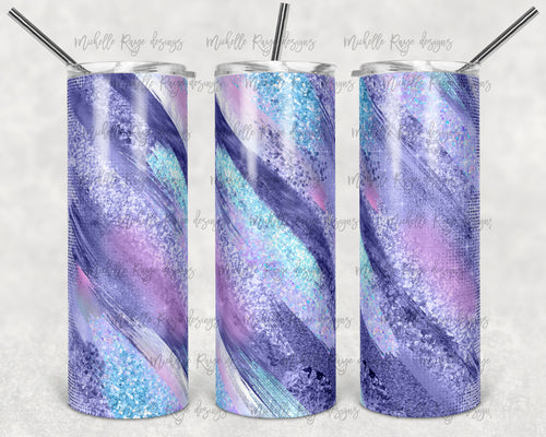 Purple Teal Milky Way