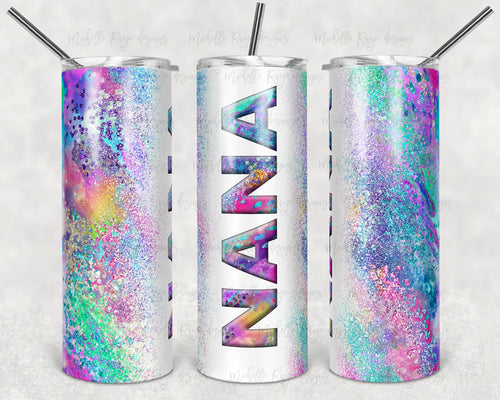 Pastel Rainbow Milky Way Nana