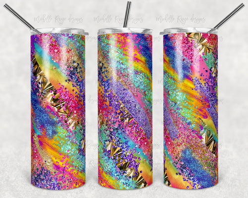 Rainbow Strokes Milky Way