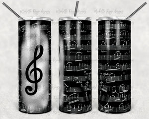 Music Notes and Clef