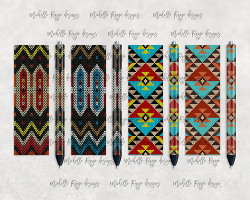 Native American Epoxy Pen Wraps 2