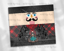 Load image into Gallery viewer, Cowboy Nutcracker Black and Red