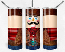 Load image into Gallery viewer, Christmas Tooled Leather  Western Nutcracker&#39;s bundle
