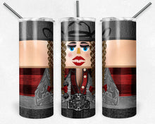 Load image into Gallery viewer, Christmas Tooled Leather  Western Girl Nutcracker&#39;s bundle