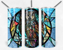 Load image into Gallery viewer, Owl Stained Glass