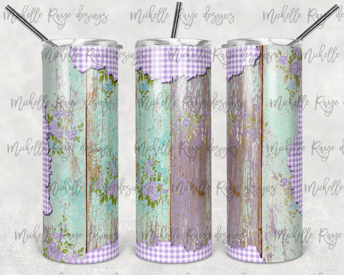 Peek A Boo Shabby Purple