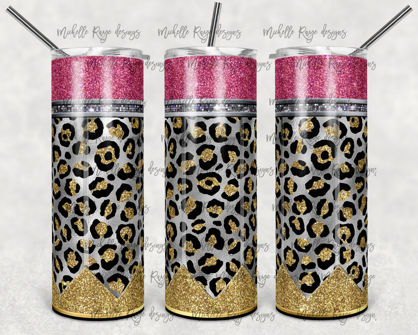 Pencil Leopard Silver