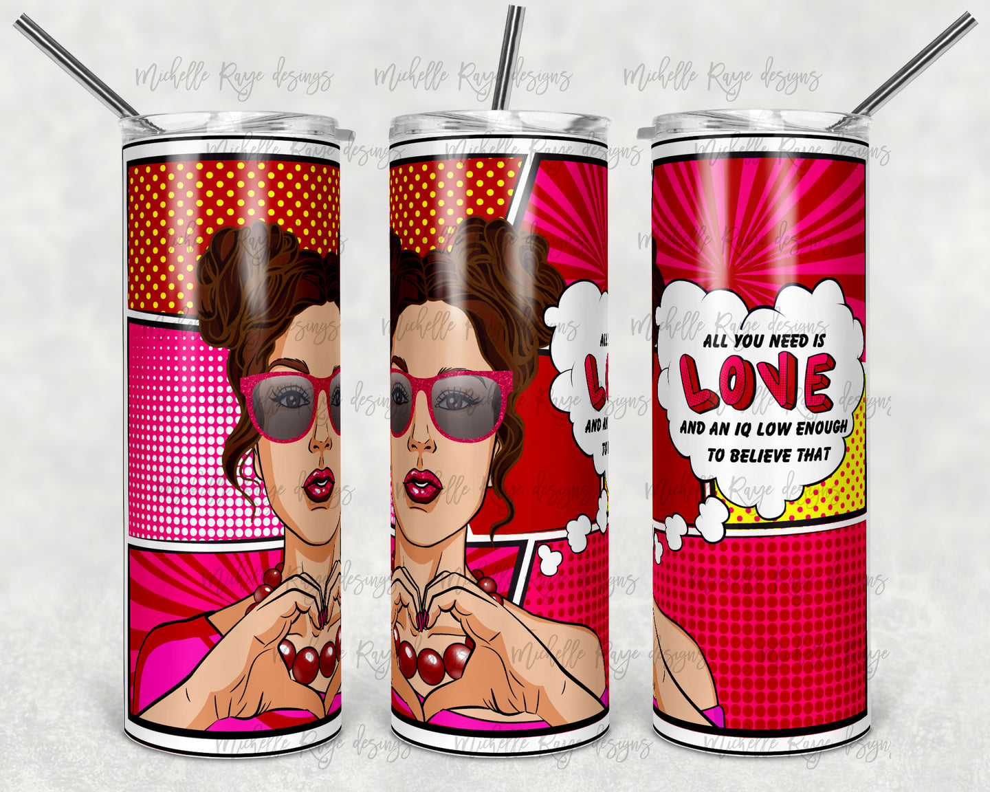 Pop Art All You Need is Love