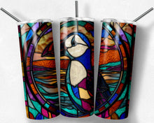 Load image into Gallery viewer, Puffin Stained Glass