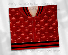 Load image into Gallery viewer, Girls Varsity Jacket Red and Black