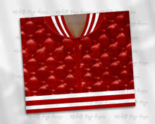 Load image into Gallery viewer, Girls Varsity Jacket Red and White African American