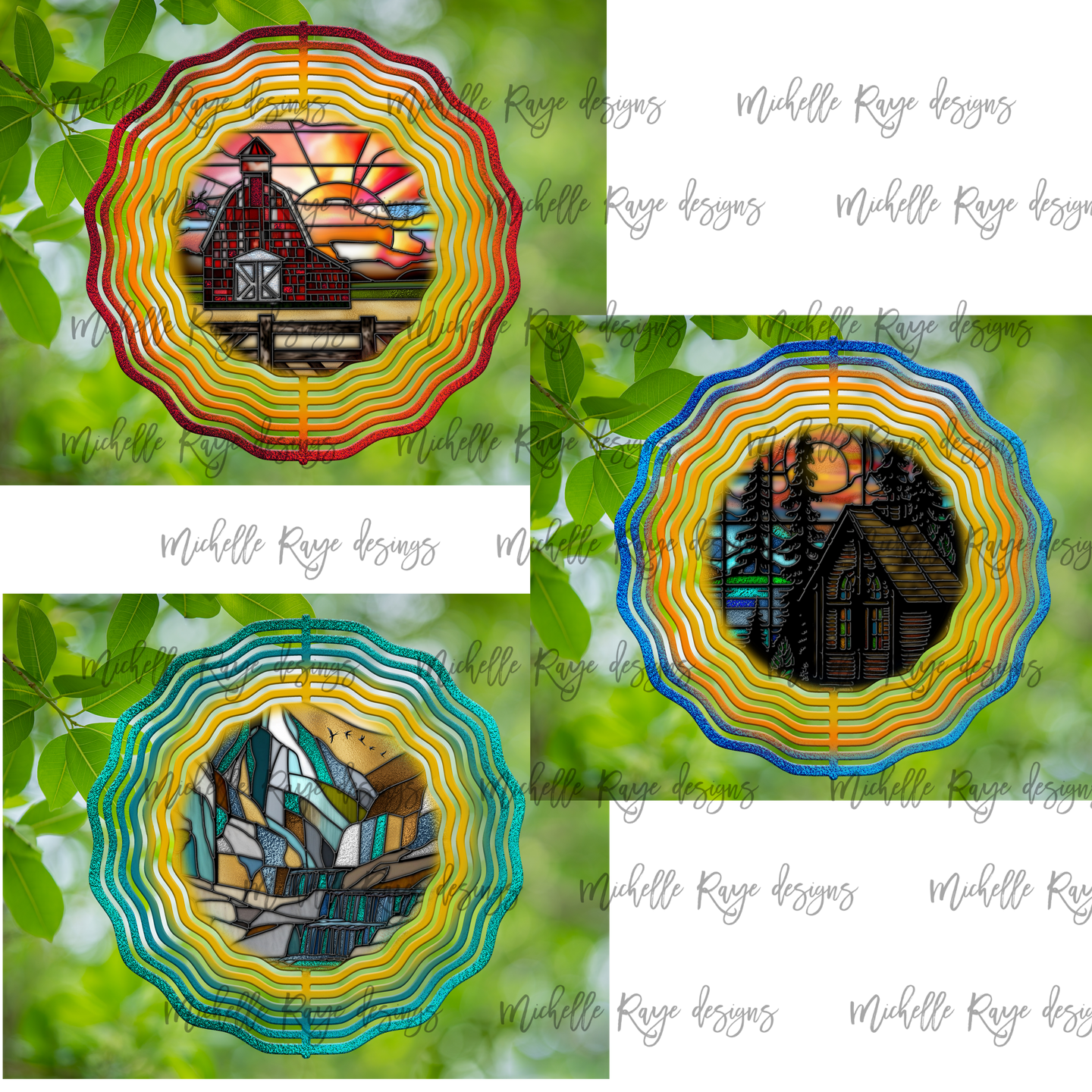 Wind spinner Scene Bundle