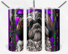 Load image into Gallery viewer, Shih-Tzu  Dog Stained Glass