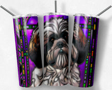 Load image into Gallery viewer, Shih-Tzu  Dog Stained Glass