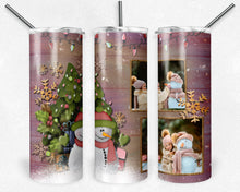 Load image into Gallery viewer, Christmas Snowman with 2 Picture Frames