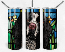 Load image into Gallery viewer, Springer Spaniel Dog Stained Glass