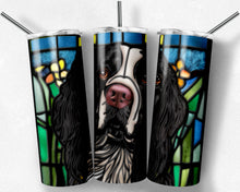 Load image into Gallery viewer, Springer Spaniel Dog Stained Glass