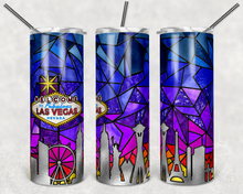 Load image into Gallery viewer, Las Vegas strip Stained Glass