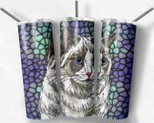 Load image into Gallery viewer, Ragdoll Cat Stained Glass