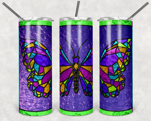 Bright Butterfly Stained Glass