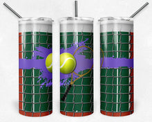 Load image into Gallery viewer, Tennis Court Purple and Gold