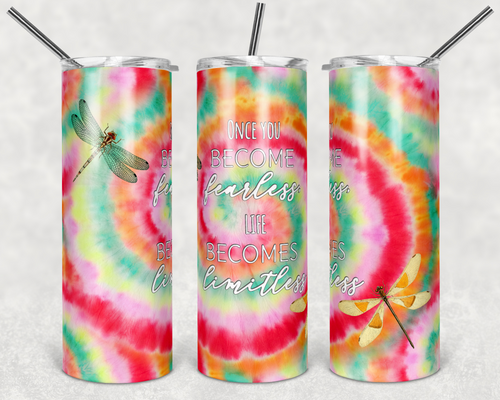 Tie Dye with Dragonflies