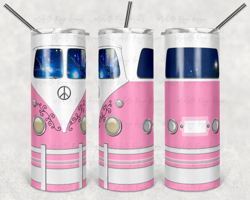 Pink Retro Hippie Mobile