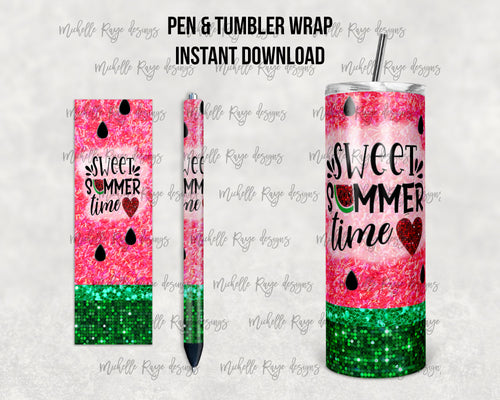 Watermelon Glitter Sweet Summer Combo