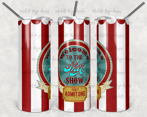 Welcome to the Show Label Popcorn Box - Would Look Perfect with Popcorn Toppers