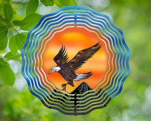 Eagle Mountain Wind Spinner 10"