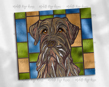 Load image into Gallery viewer, Wirehaired Pointing Griffon Dog Stained Glass