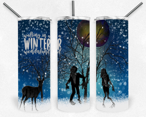 Zombie Christmas Winter Wonderland